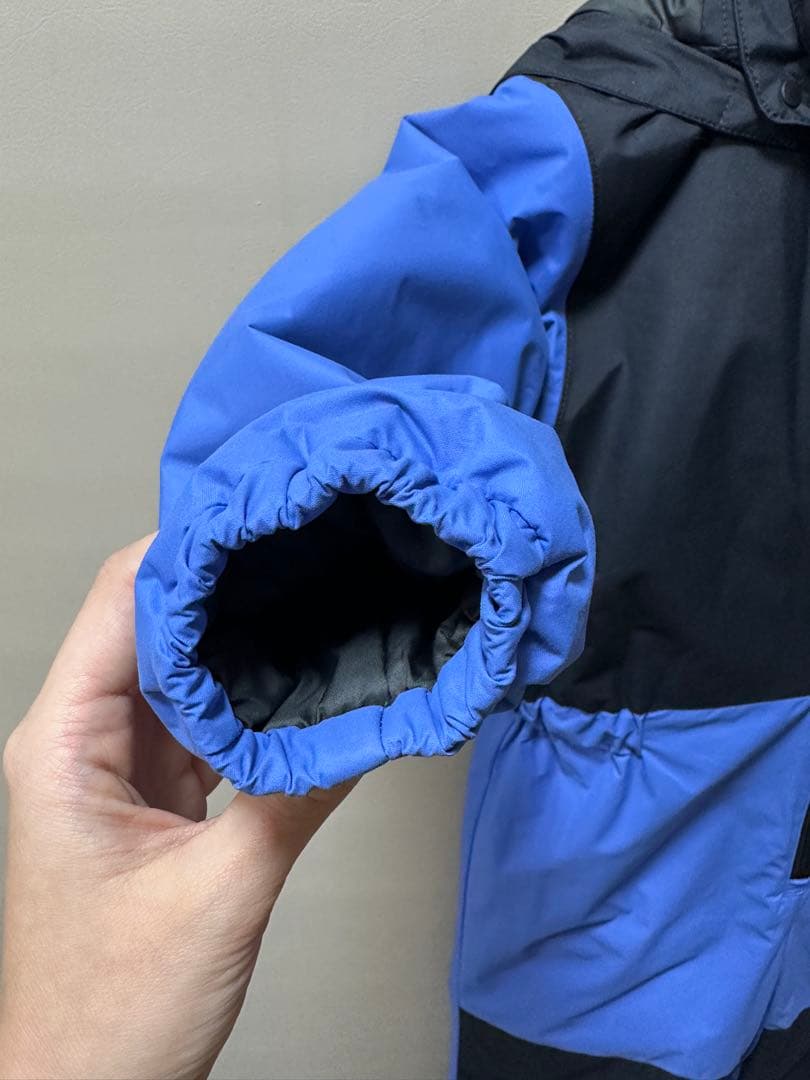 THE NORTH FACE 子ども用スキーウェア 黒/青