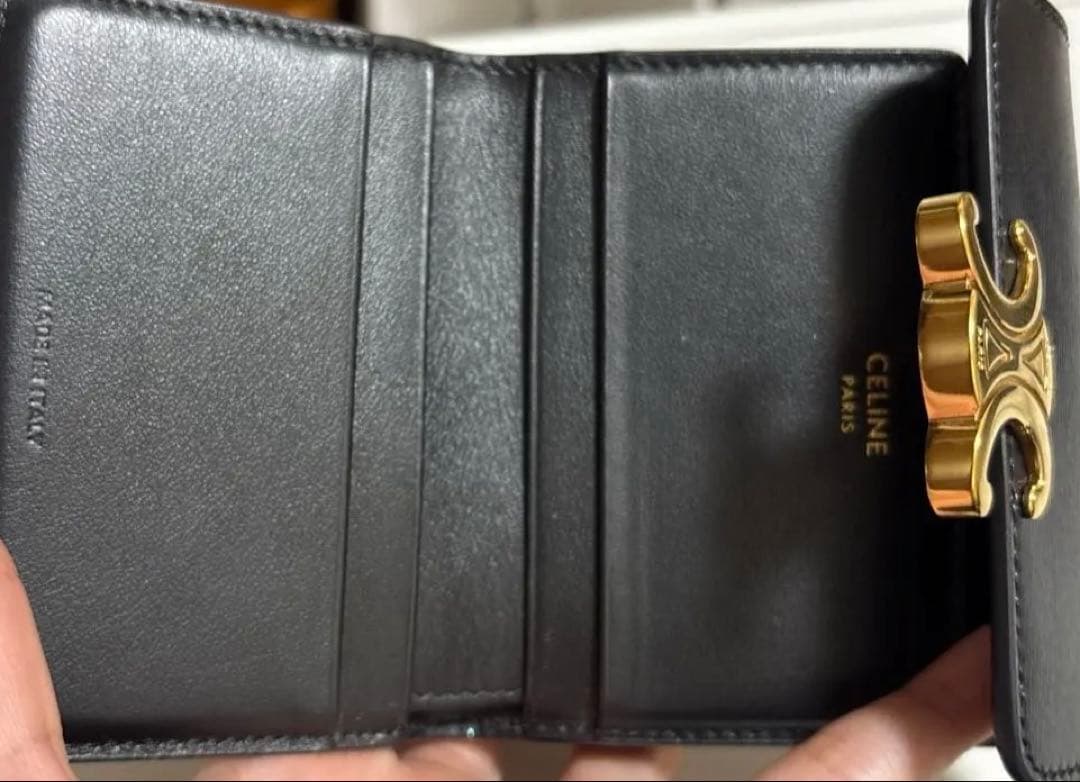 おと♡ページ　CELINE コンパクトウォレット トリオンフ　三つ折り財布