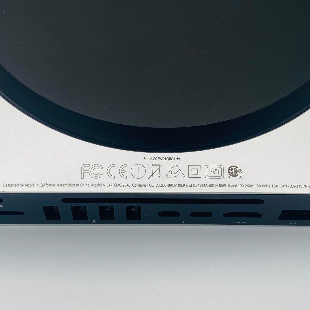 ミニPC Apple Mac mini (Late 2014) 128GB SSD