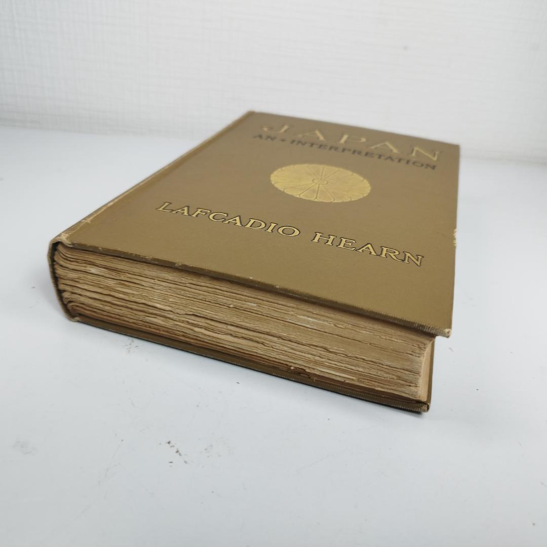 ラフカディオ ハーン JAPAN 小泉八雲 初版 神國 日本 1905 IZ92