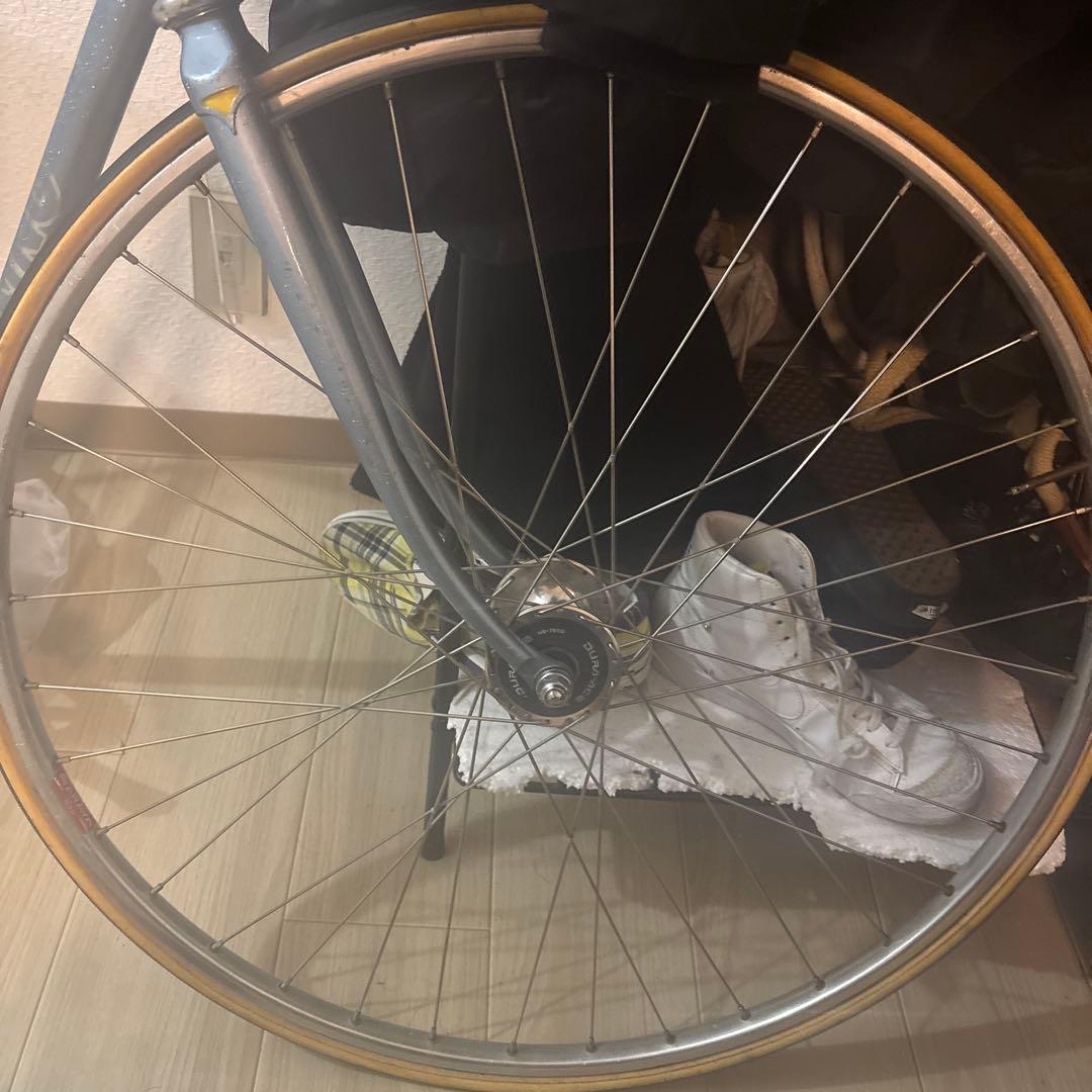 NJS アラヤゴールド　フロントホイール