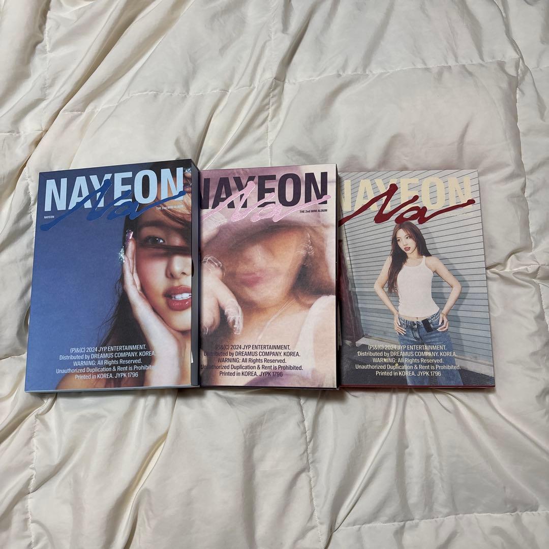 twiceナヨン　3形態