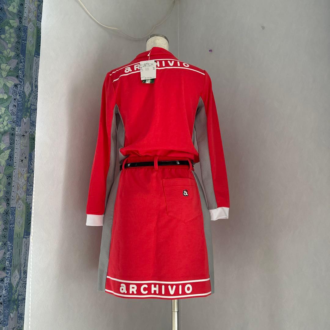 ARCHIVIO メッシュ長袖トップスとスカートのセットアップ　スカートのみ