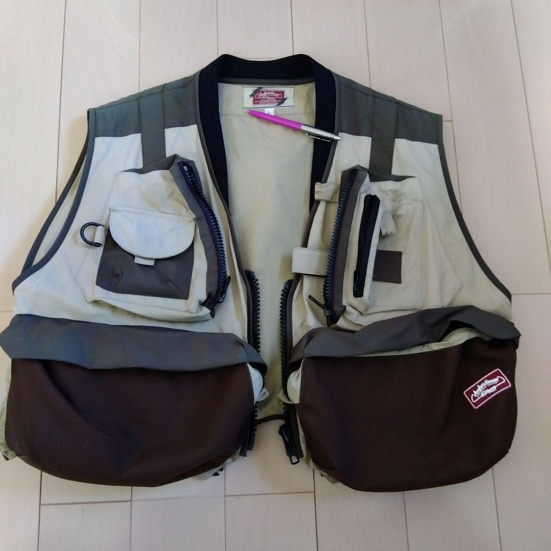 アングラーズハウス　ゲームフィッシング　ベスト　L　 廃盤商品