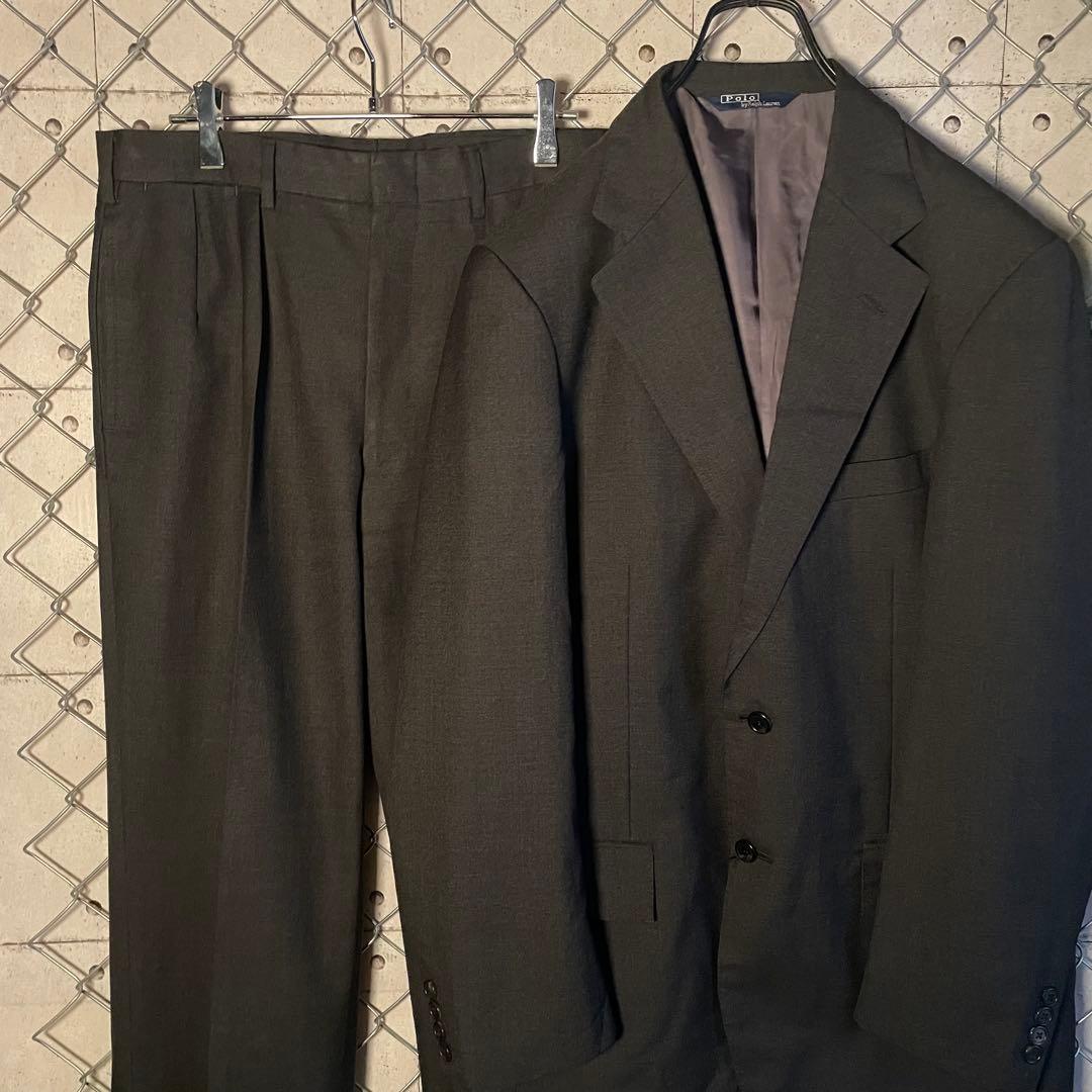 ポロバイラルフローレン セットアップスーツ パンツ2本 L〜XL