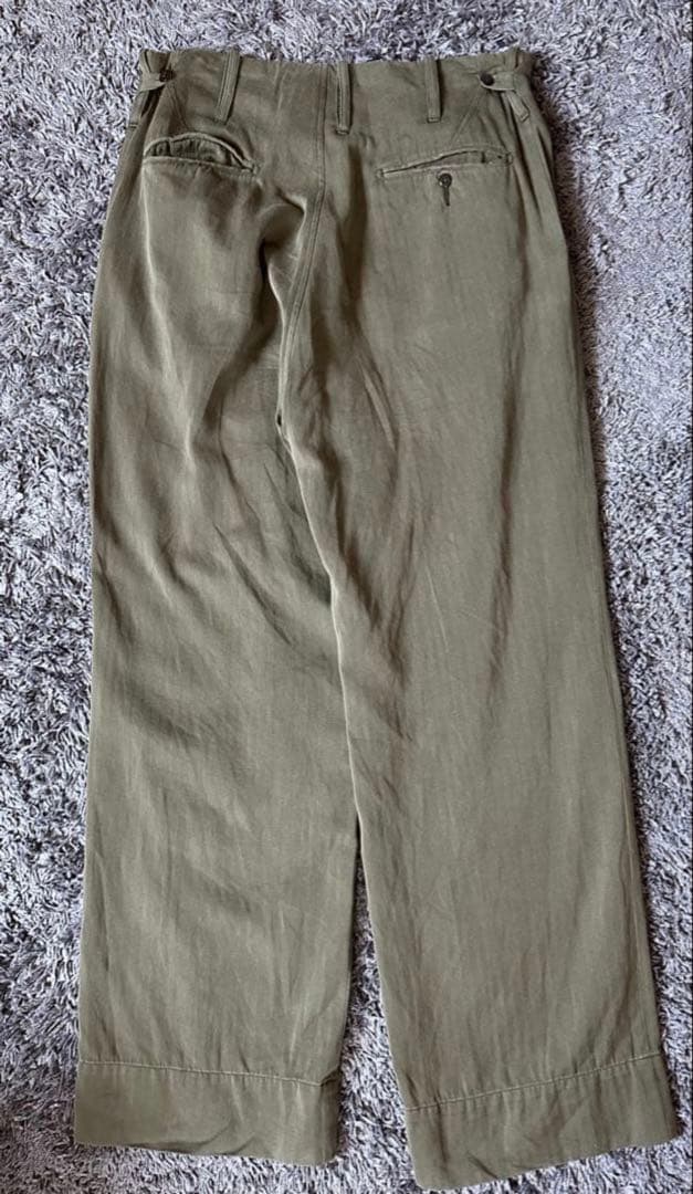 【タグ付属】MAATEE&SONS CHINO TROUSER \"ドゥルン\"