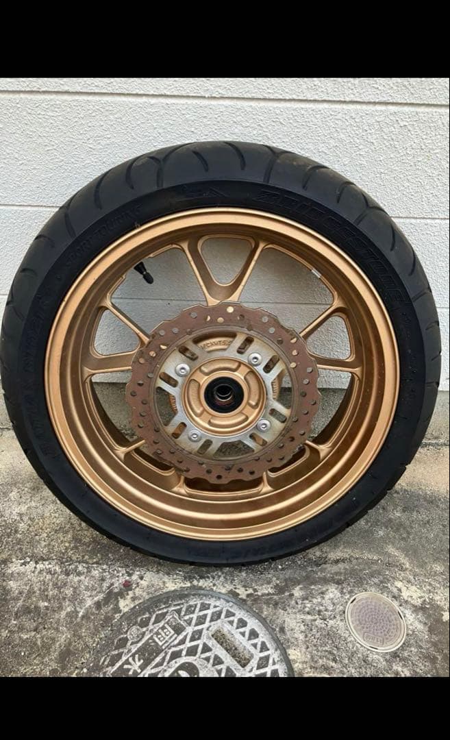ZRX1200DAEG 前後ホイールセット