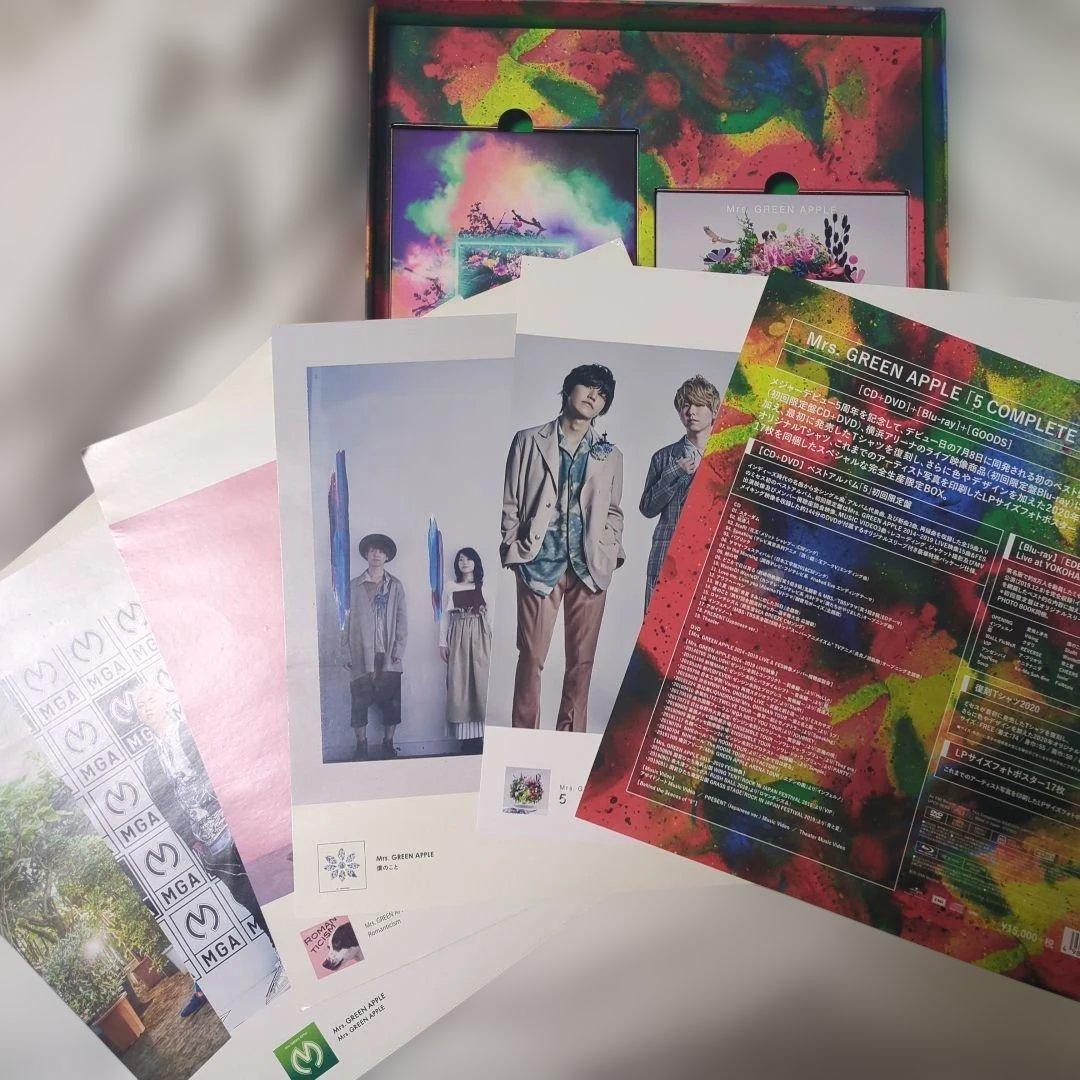 Mrs.GREEN APPLE 5 初回限定盤 CD DVDフォトブック