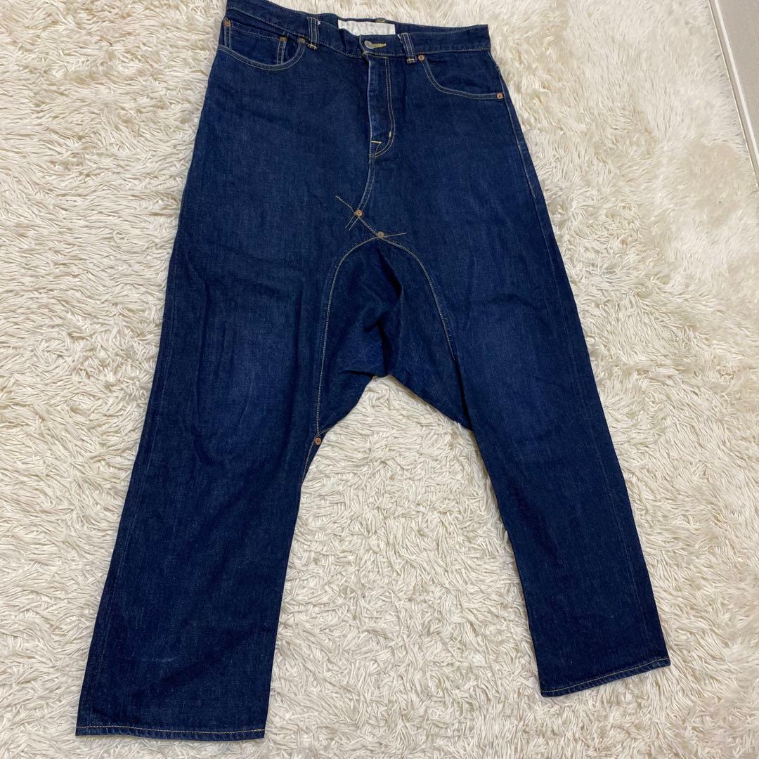 ガンリュウ　サルエルパンツ　デニム　コムデギャルソン　M