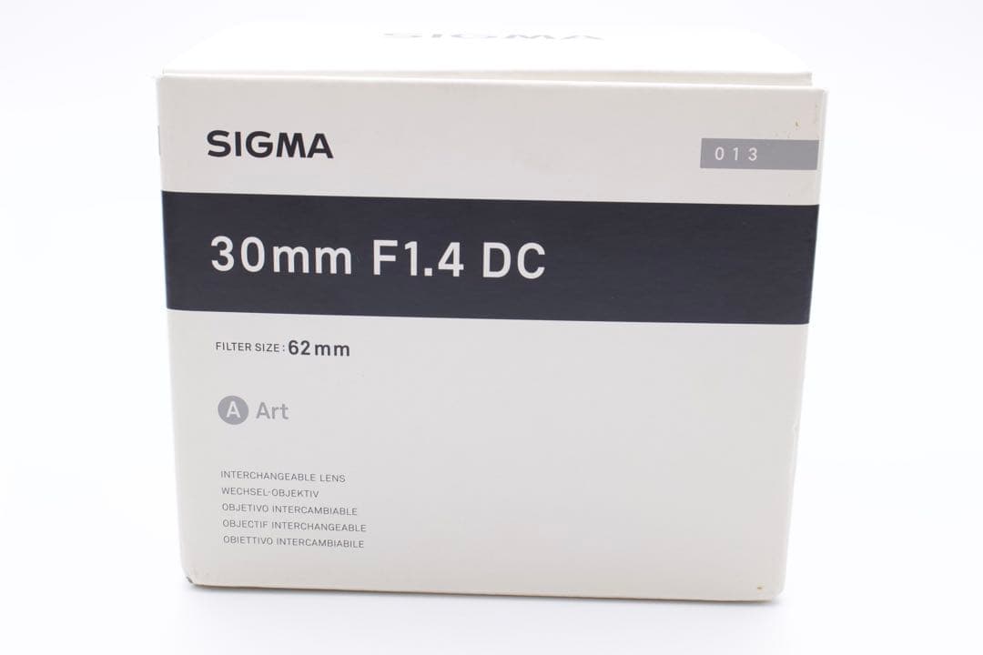 SIGMA 30mm F1.4 DC HSM Art For Canon 美品