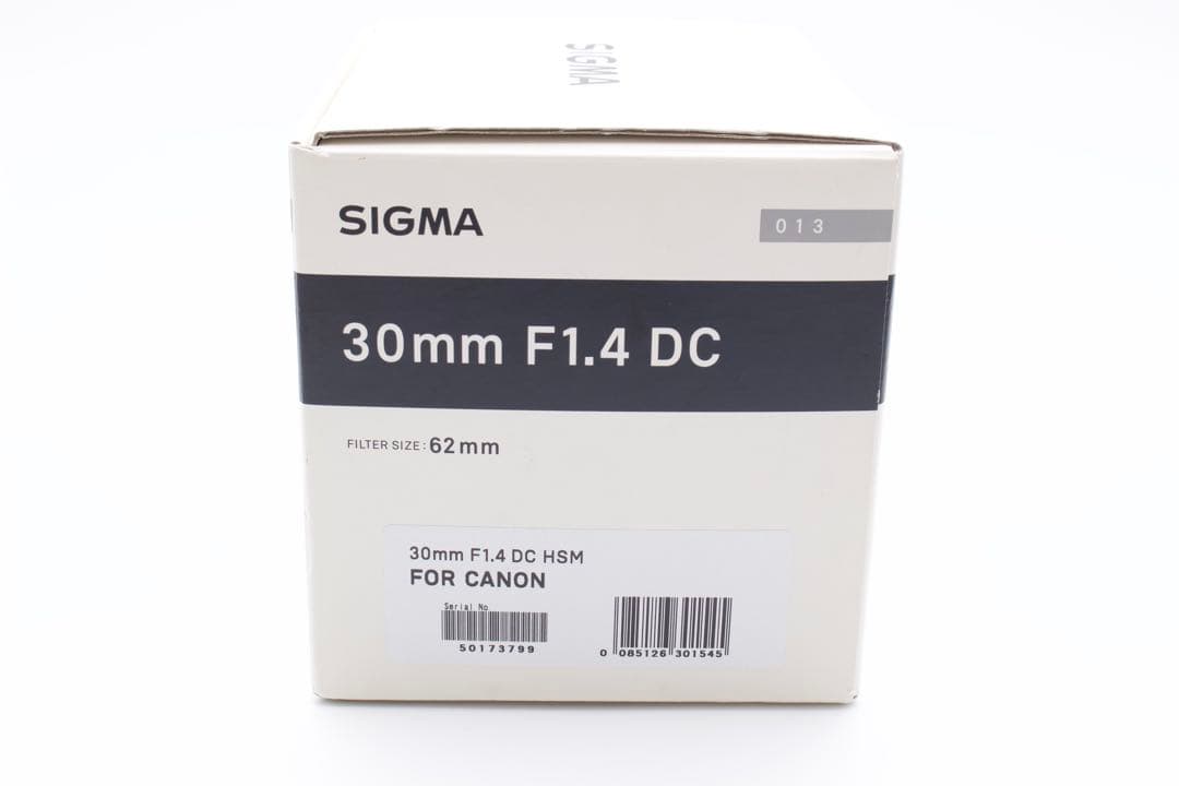 SIGMA 30mm F1.4 DC HSM Art For Canon 美品