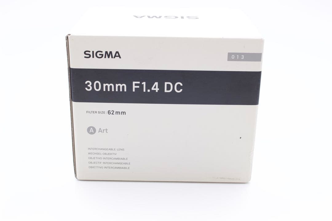 SIGMA 30mm F1.4 DC HSM Art For Canon 美品