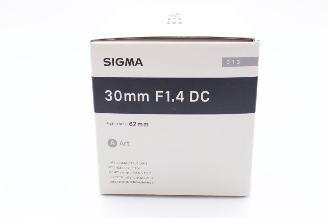 SIGMA 30mm F1.4 DC HSM Art For Canon 美品