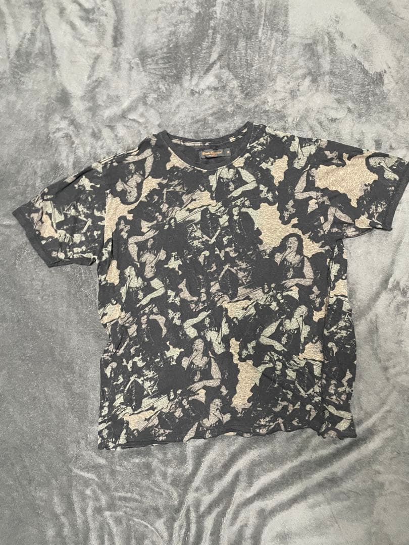 【希少レア】アンダーカバー SCAB期 総柄Tシャツ 迷彩
