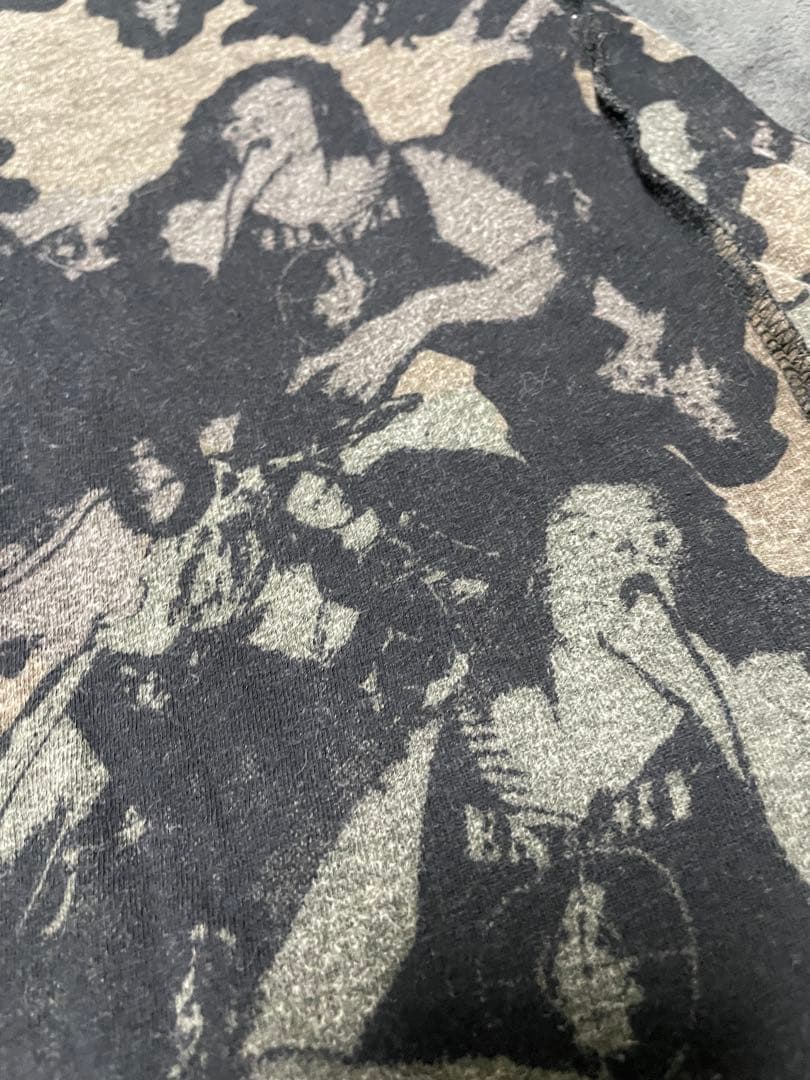 【希少レア】アンダーカバー SCAB期 総柄Tシャツ 迷彩