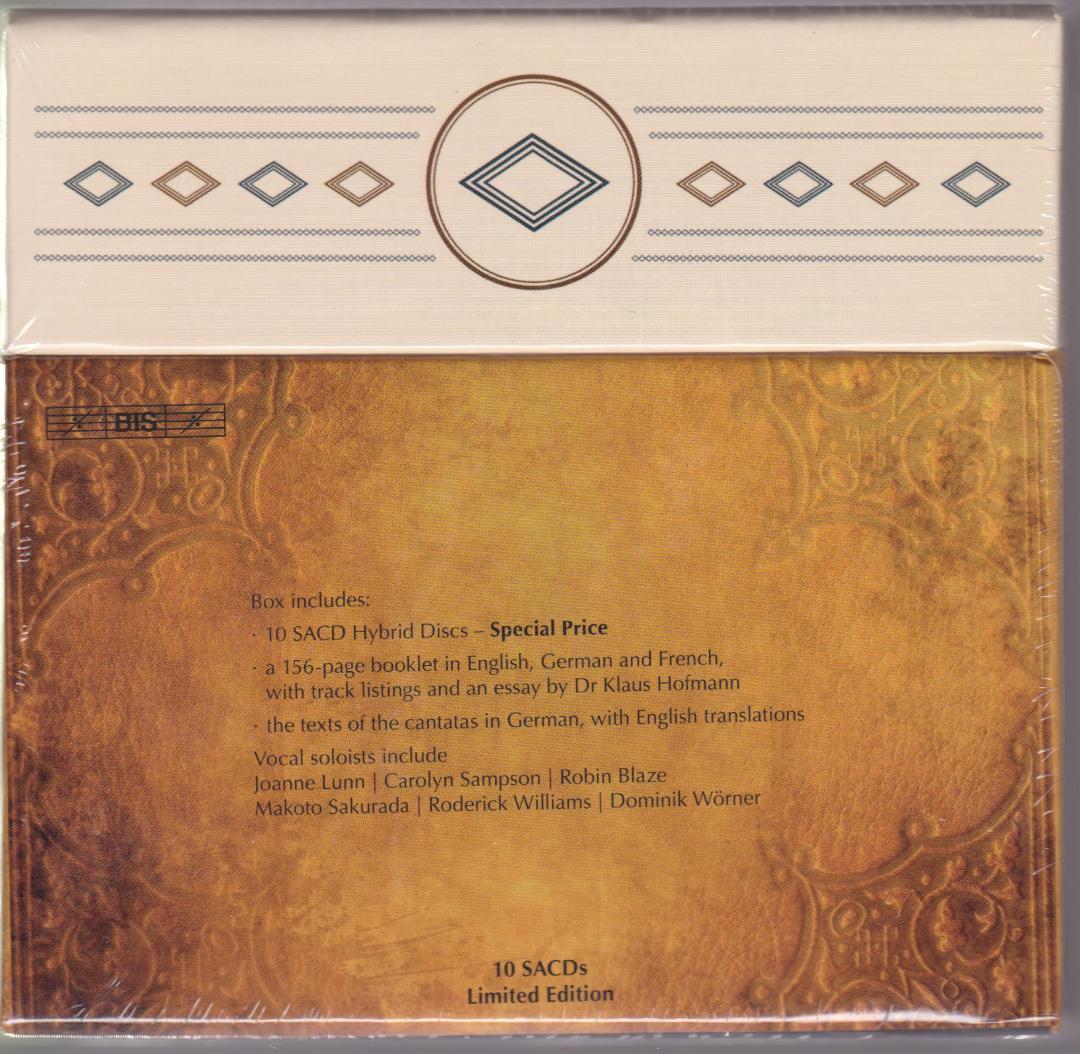 SACD 10枚組 鈴木雅明 バッハコレギウムジャパン バッハ 世俗カンタータ集