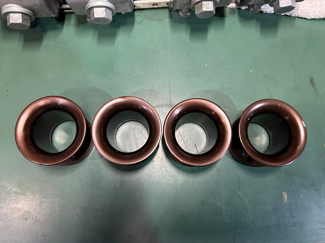 ブラウンアルマイトファンネルCR キャブレター　スモールボディ