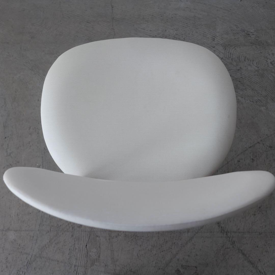 くろ　ダイニングチェア アッシュ材　ホワイトウォッシュ色