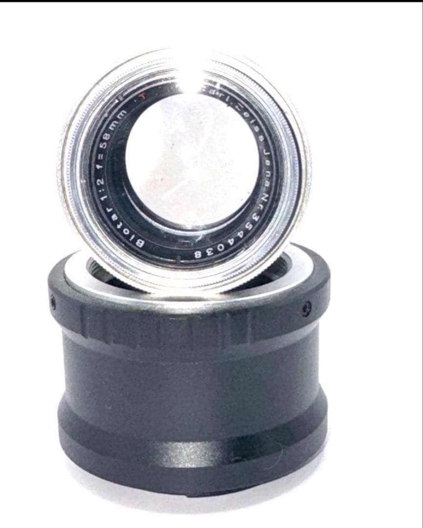 Carl Zeiss Jena Biotar 58mm F2 値下げ