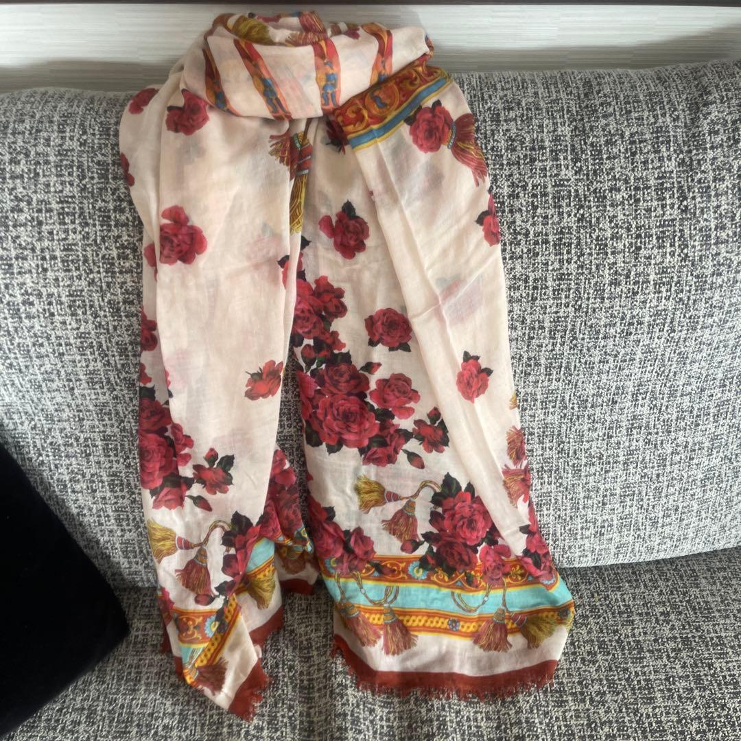 ドルチェ＆ガッバーナ 大判　高級　ストール　正規店購入　美品