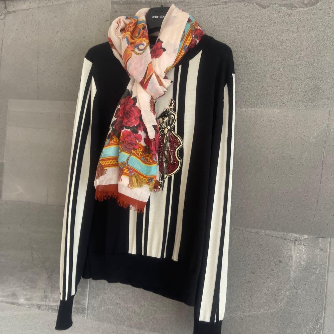 ドルチェ＆ガッバーナ 大判　高級　ストール　正規店購入　美品