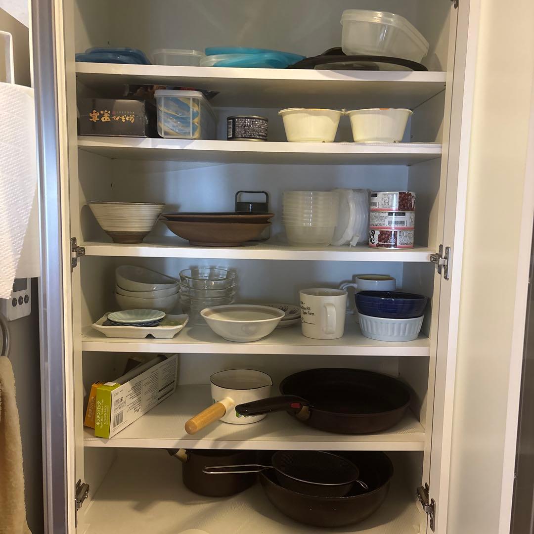 食器棚アルミナ2 70DBシルバー