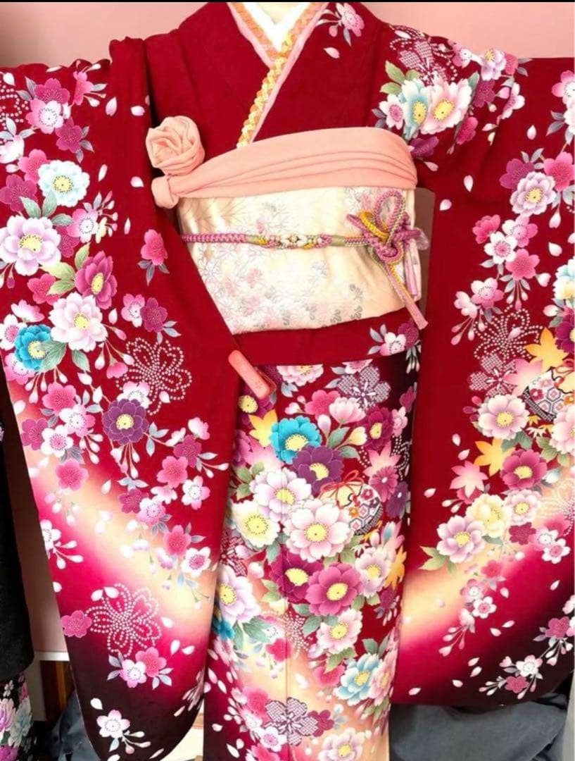 ⑤成人式　振袖　ふりそで　着物　振り袖