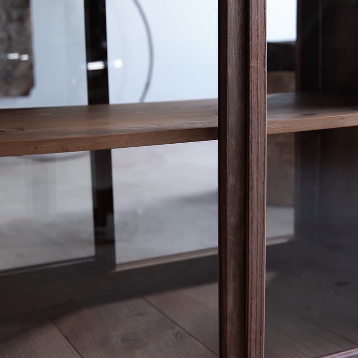 [古家具] ショーケース 幅1040高795奥540 カウンター アンティーク