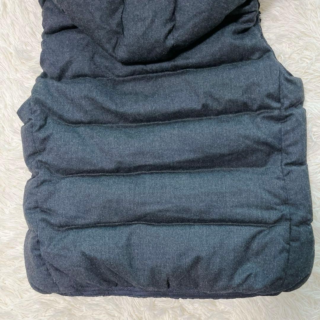 定番 TATRAS ダウンベスト LUSERA フード ファー L 03 グレー