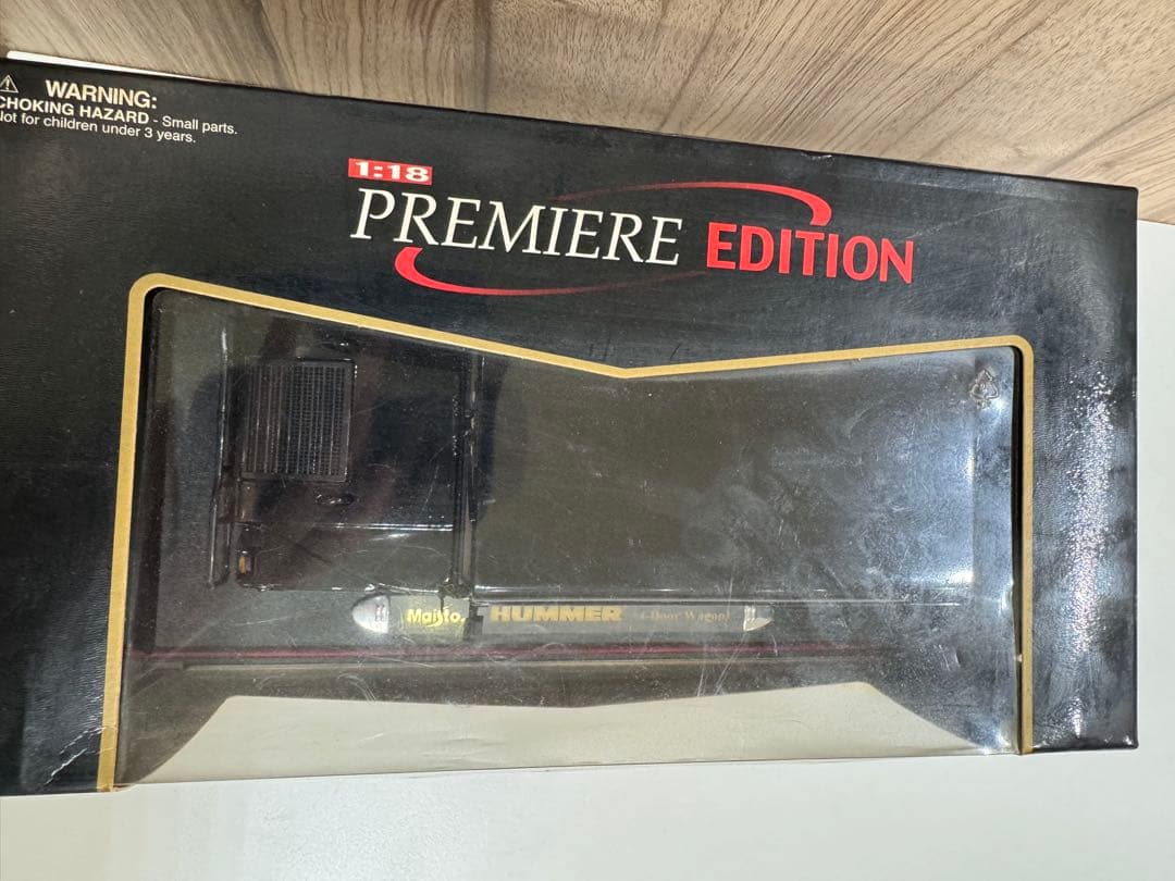 Maisto HUMMER 1:18 ハマー H1 ブラック エディション