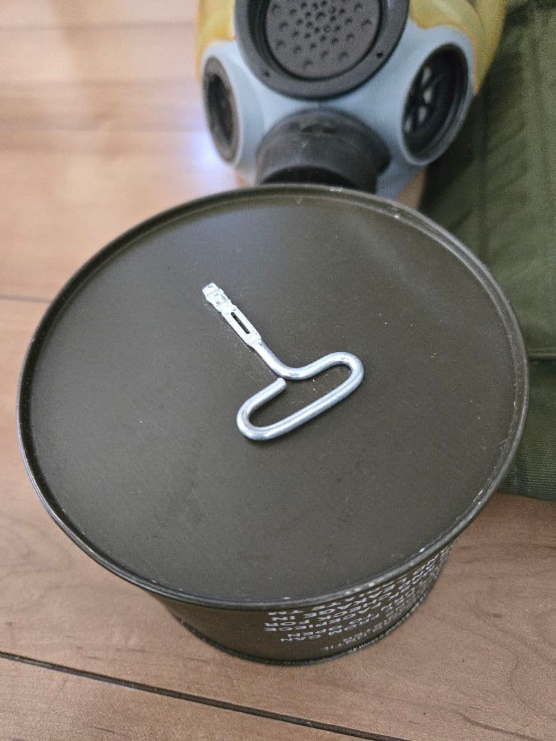 米軍　実物　M17/MC-2(生物化学) 防毒マスク セット　サバゲー