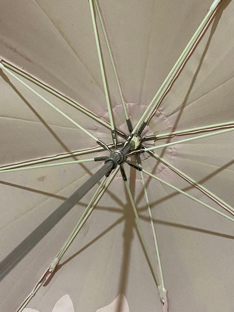 Angelic Pretty ピンクリボン日傘 使用感汚れあり