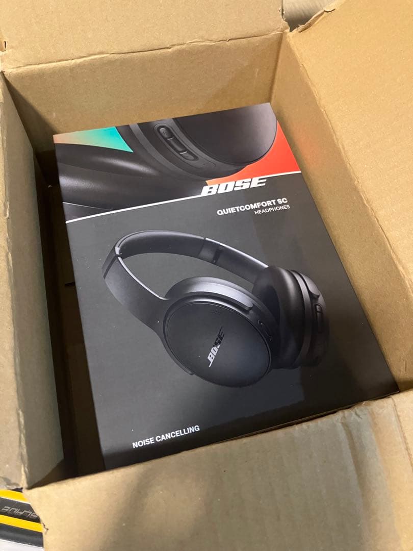 【最終価格】BOSE QuietComfort SC ブラック　ソフトケース