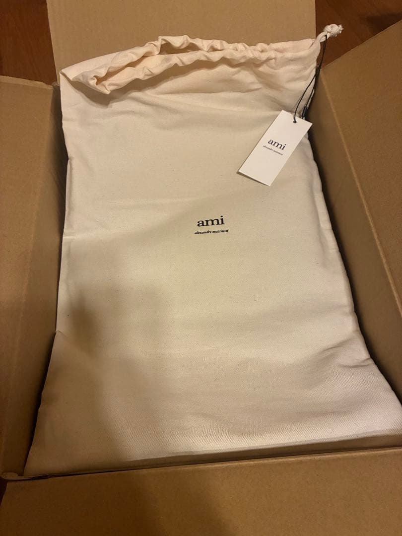 アミパリス マフラー グレー