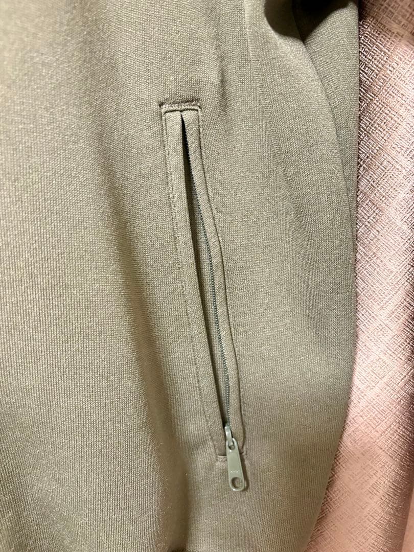 adidas 00s トレフォイル オリーブ フルジップパーカー ビンテージ