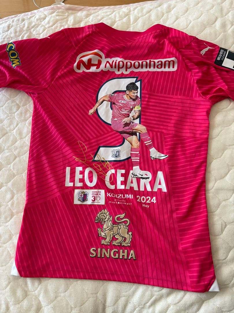 セレッソ大阪　レオセアラ　月間MVP記念ユニフォーム　M