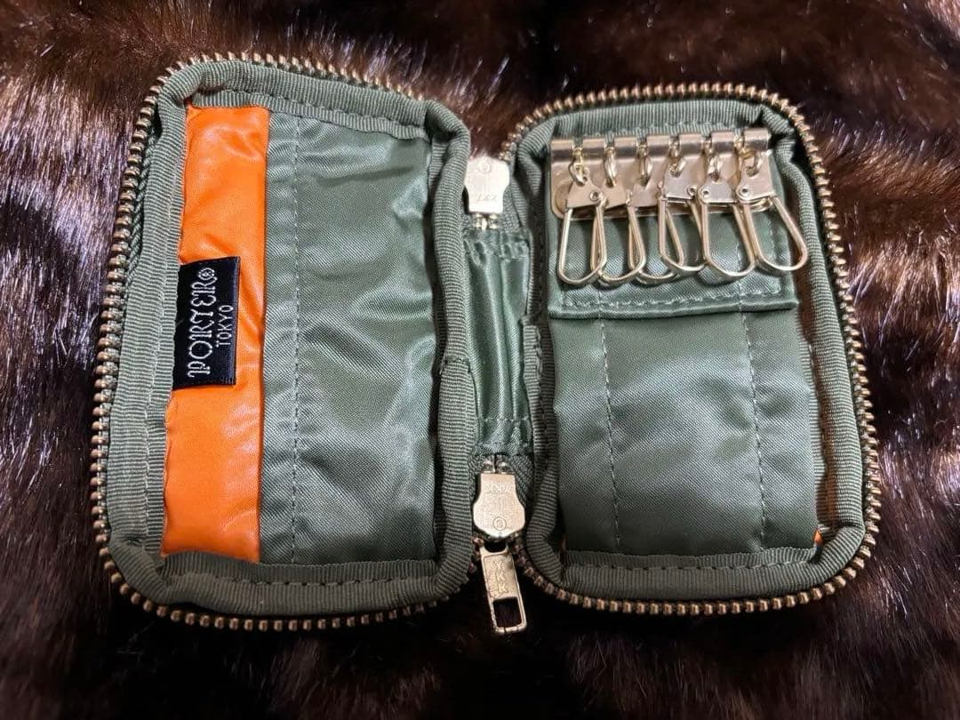PORTER タンカー　キーケース セージグリーン　新品未使用　廃盤品
