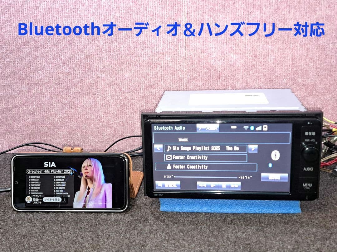タッチ新品！★トヨタ純正ナビ NSZN-W64T BT・地デジTV