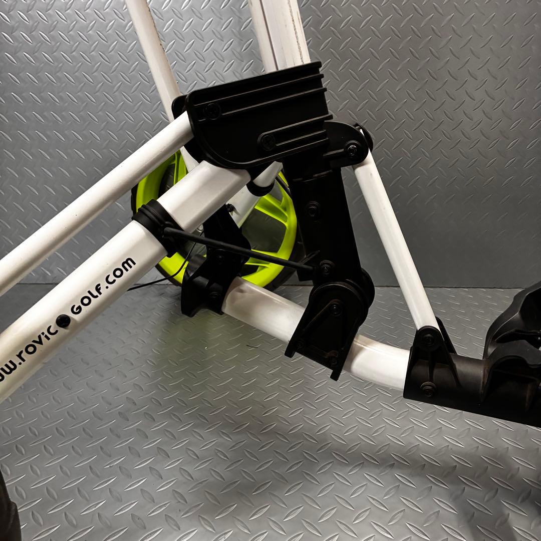 【人気モデル】rovic ゴルフ用 手押し式 プッシュカート コース ラウンド