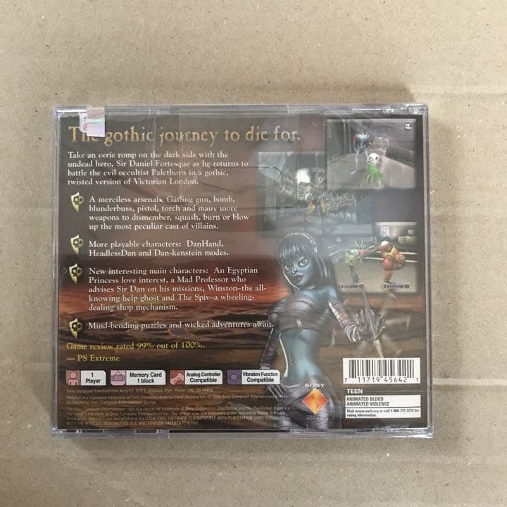 MEDIEVIL Ⅱ北米版　PlayStation