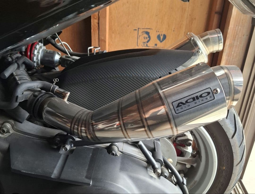 マジェスティsアディオエアクリーナー