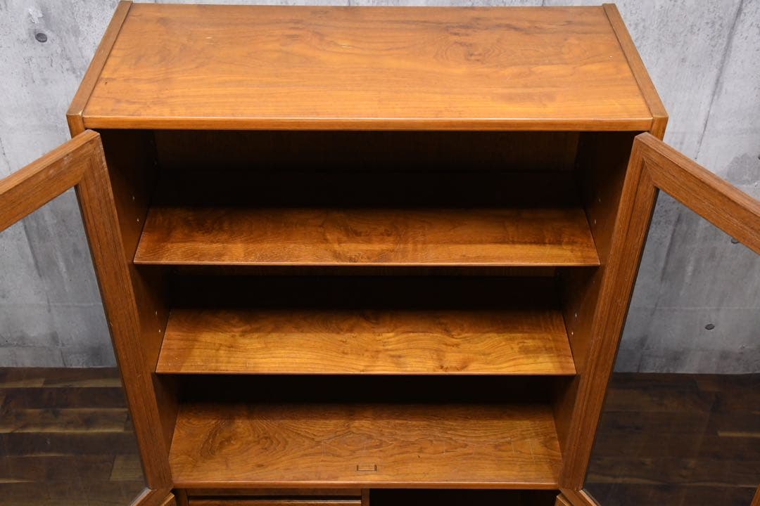 EDK21 北欧スタイル チーク材 キャビネット ジャパンヴィンテージ モダン