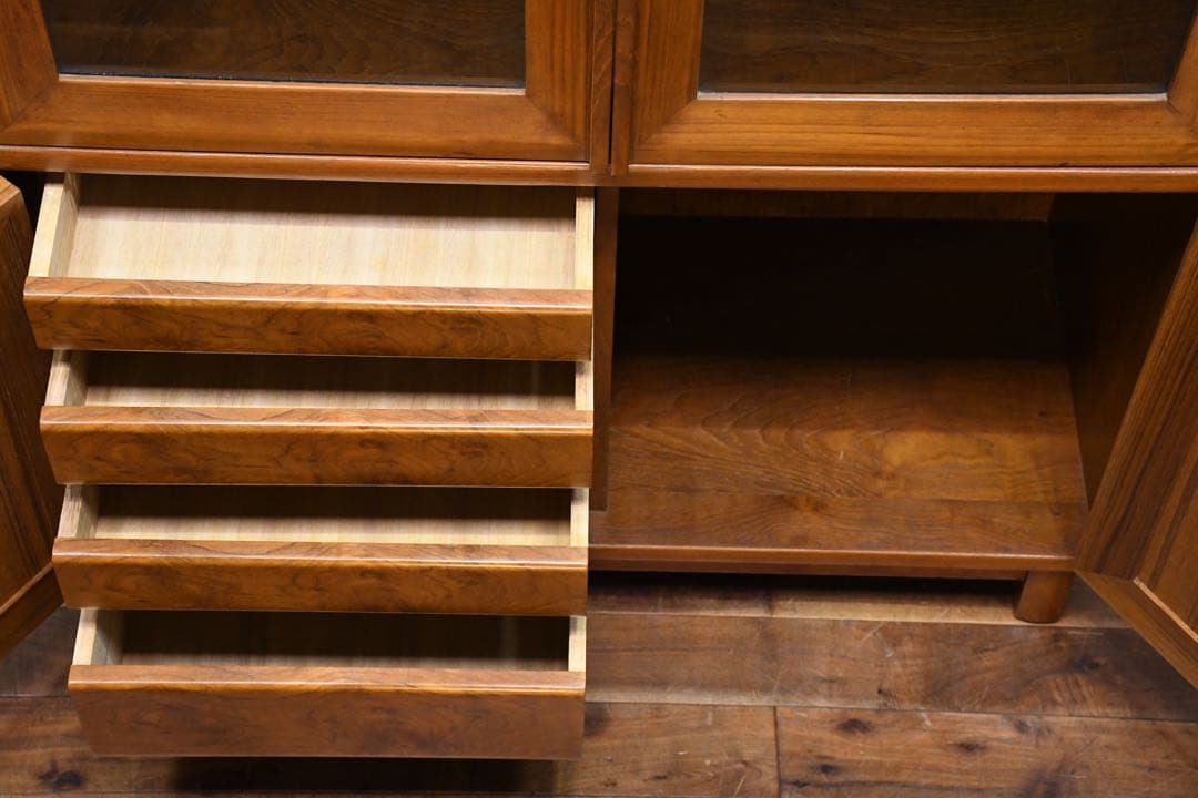 EDK21 北欧スタイル チーク材 キャビネット ジャパンヴィンテージ モダン