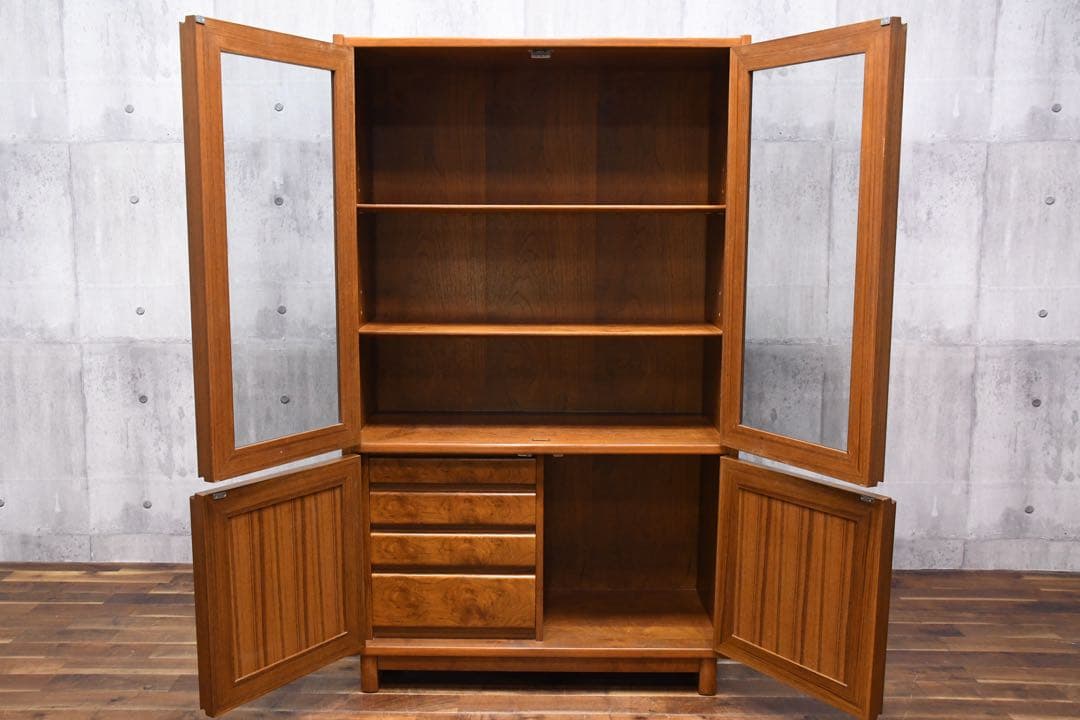 EDK21 北欧スタイル チーク材 キャビネット ジャパンヴィンテージ モダン