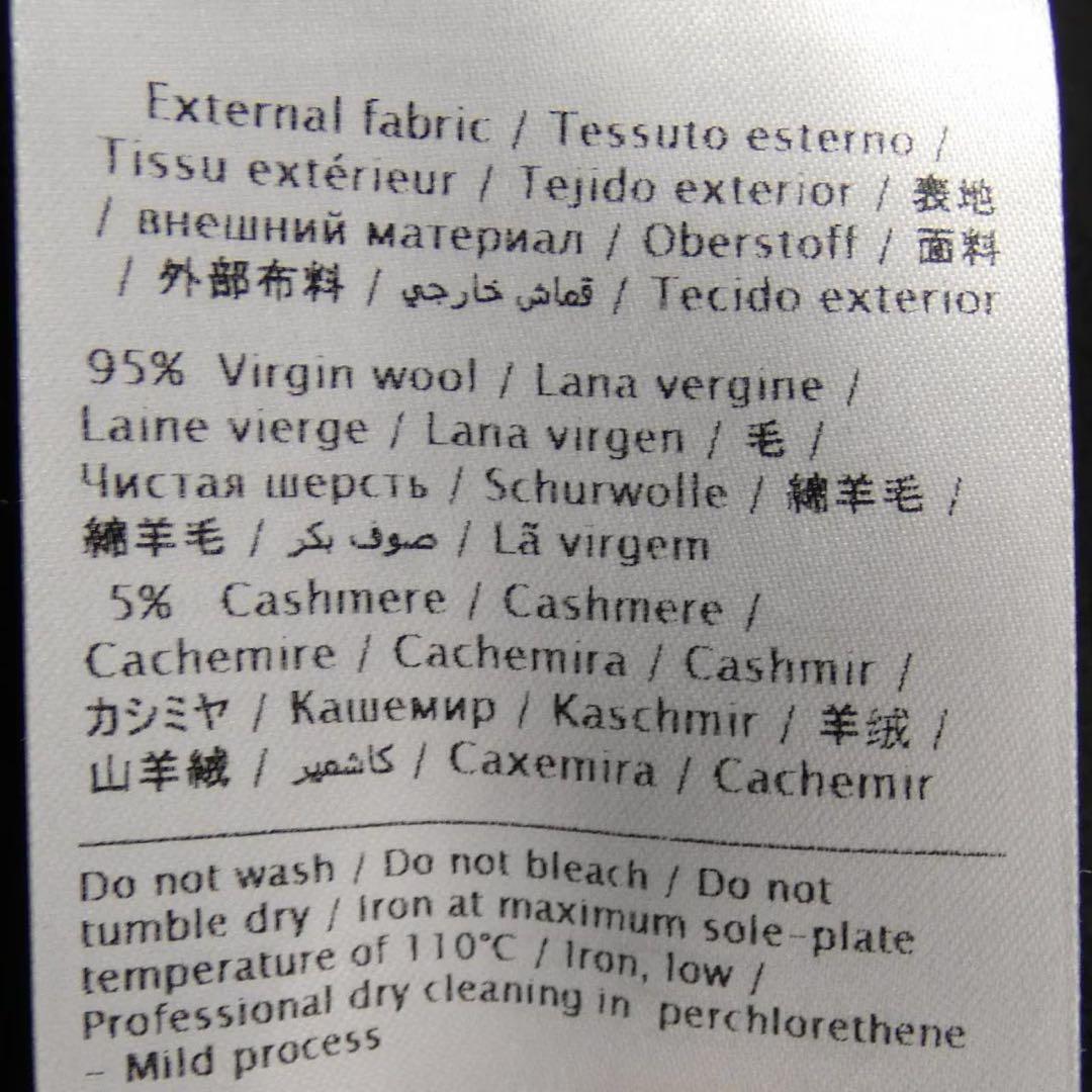 VALENTINO ラッフルフリル ケープコート ブラック　38