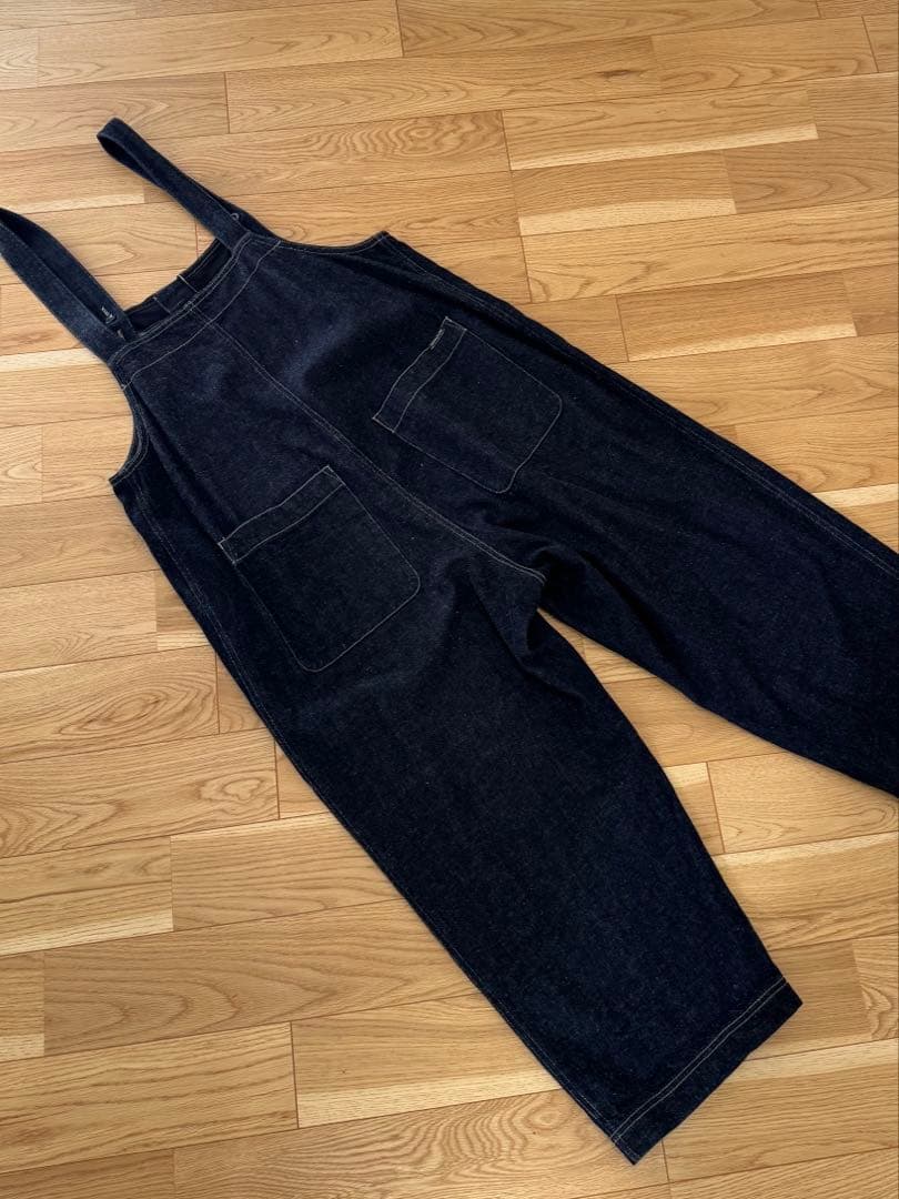 父*を様 ネストローブ nest Robe UpcycleLino デニムサロペ