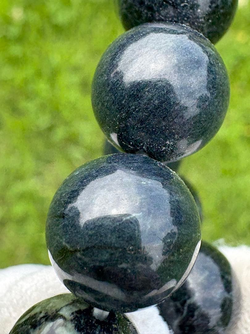 【匿名発送】希少 神居古潭（紺）ブレスレット