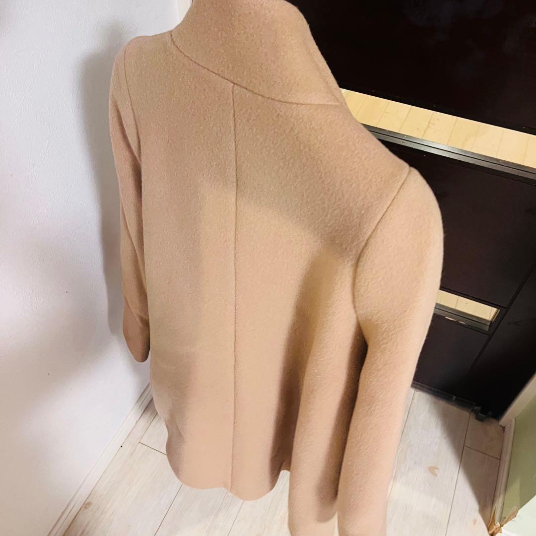 新品☆ ANAYI ウールビーバースタンドカラーロングコート/セオリー、23区