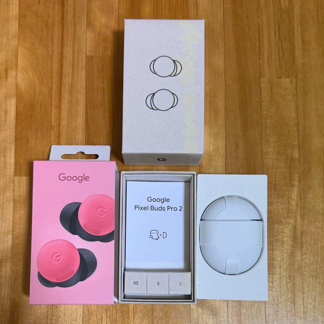 【新品同様】Google Pixel Buds Pro 2ピンク 初期化済