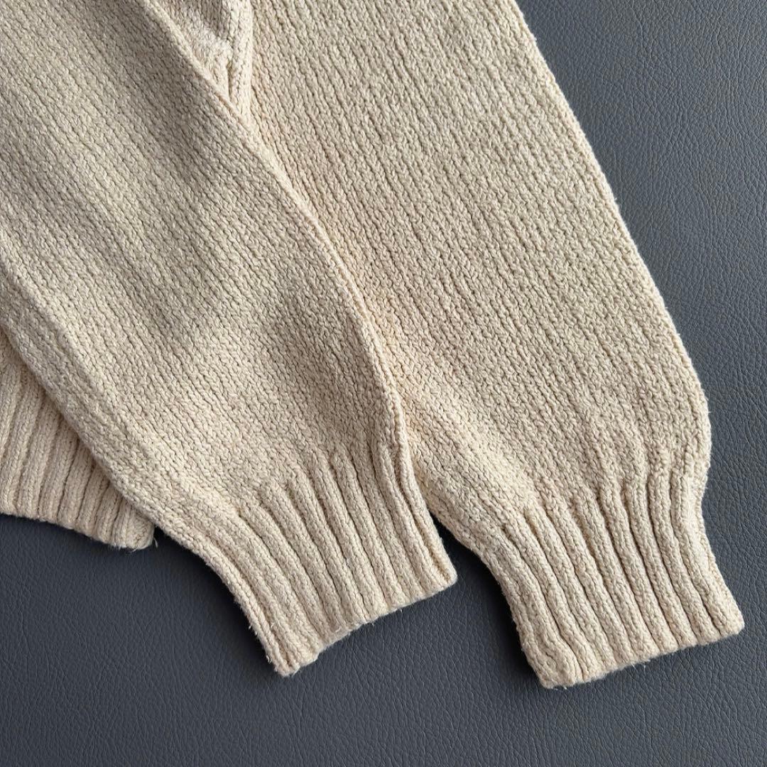 ロロピアーナ　ジップアップセーター　ブルゾン　ジャケット　コットン　ドライバーズ